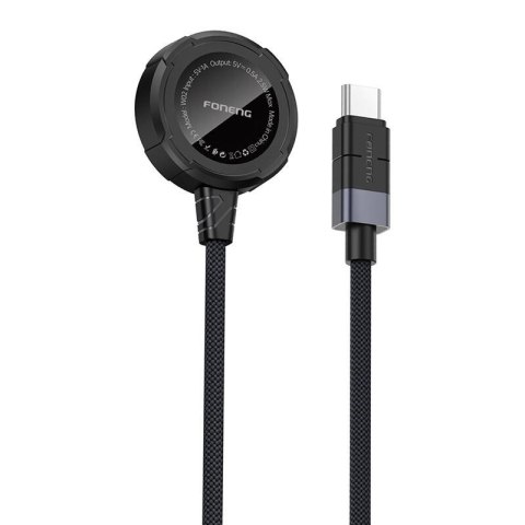 Ładowarka bezprzewodowa Foneng W02 do zegarka Apple Watch 2.5W, 1m (czarna) Ładowarka bezprzewodowa Foneng W02 do zegarka Apple Watch 2.5W, 1m (czarna)