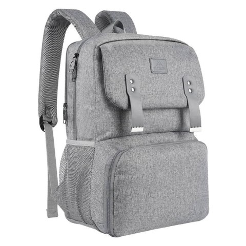 Plecak na laptopa / Torba na lunch 15.6'' Matein 1161 Szary USB Plecak na laptopa / Torba na lunch 15.6'' Matein 1161 Szary USB