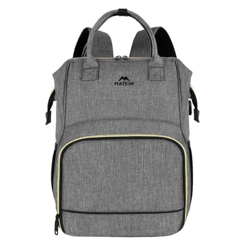 Plecak na laptopa / Torba na lunch 15.6'' Matein 1368 Szary USB Plecak na laptopa / Torba na lunch 15.6'' Matein 1368 Szary USB
