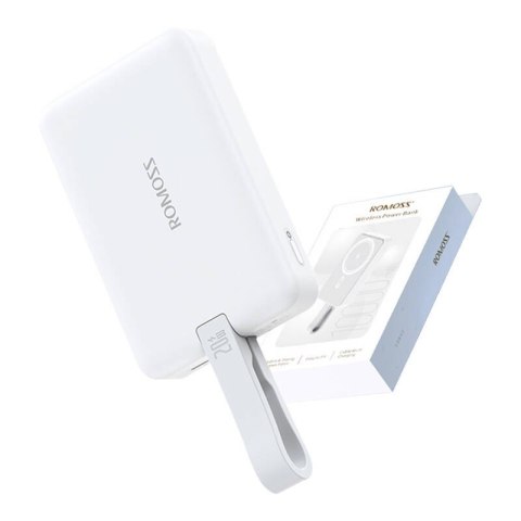 Powerbank Romoss WMS10 10000mAh 20W (biały) Powerbank Romoss WMS10 10000mAh 20W (biały)