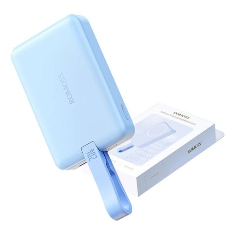 Powerbank Romoss WMS10 10000mAh 20W (niebieski) Powerbank Romoss WMS10 10000mAh 20W (niebieski)