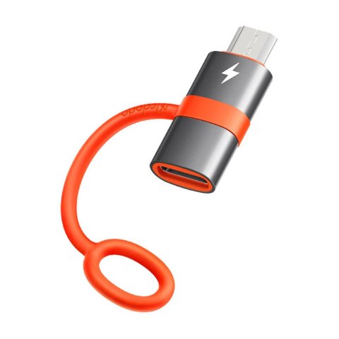 Adapter USB-C do Micro USB McDodo OT-3820 (czarny) Adapter USB-C do Micro USB McDodo OT-3820 (czarny)