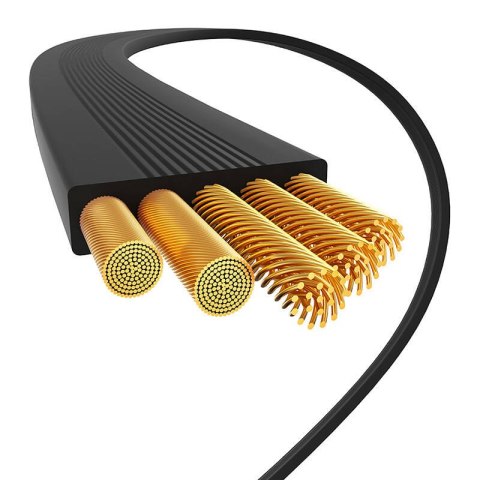 Baseus Kabel Ładowania USB-C do USB-C 100W (czarny) Edycja Bayern Baseus Kabel Ładowania USB-C do USB-C 100W (czarny) Edycja Bayern