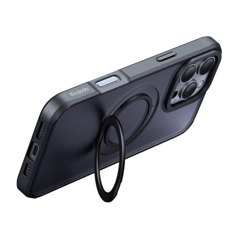 Etui McDodo PC-4933 MagSafe dla iPhone 16 Pro Max z stojakiem (czarne) Etui McDodo PC-4933 MagSafe dla iPhone 16 Pro Max z stojakiem (czarne)