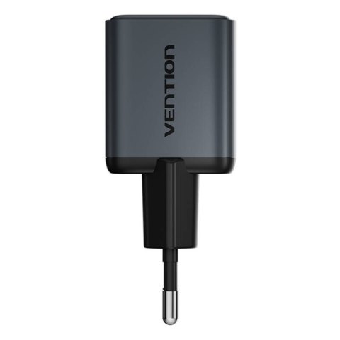 Ładowarka GaN Vention USB-C 20W (Szara) Ładowarka GaN Vention USB-C 20W (Szara)