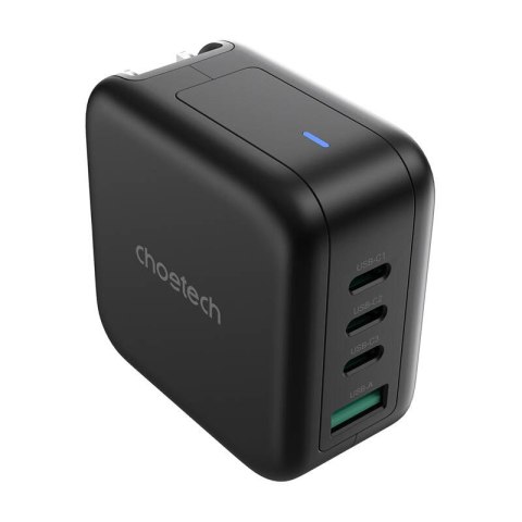 Ładowarka sieciowa Choetech PD6055 70W GaN z przejściówkami US, EU, UK, AU Ładowarka sieciowa Choetech PD6055 70W GaN z przejściówkami US, EU, UK, AU