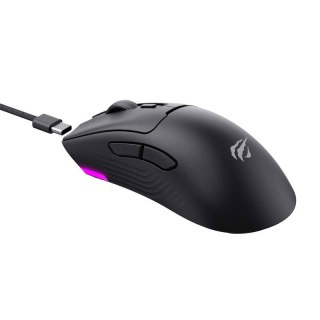 Przewodowa mysz gamingowa Havit MS966 RGB (czarna)