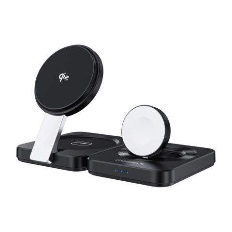 Składana ładowarka magnetyczna 3w1 Choetech Qi2 Składana ładowarka magnetyczna 3w1 Choetech Qi2