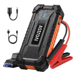 AstroAI S8 Ultra 3w1: Jump starter 4000A + Powerbank 24000mAh + Światło awaryjne