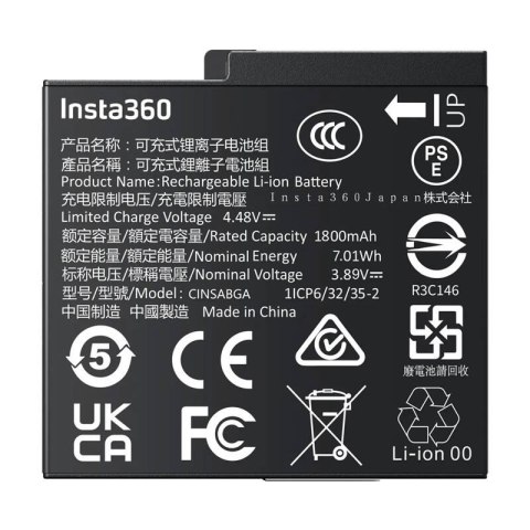 Bateria do Insta360 Ace Pro 2/Ace Pro/Ace Battery Bateria do Insta360 Ace Pro 2/Ace Pro/Ace Battery