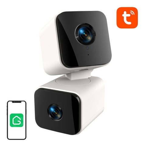Inteligentna kamera WiFi podwójna Gosund PC12 (4MP 1920x2160, Tuya) Inteligentna kamera WiFi podwójna Gosund PC12 (4MP 1920x2160, Tuya)