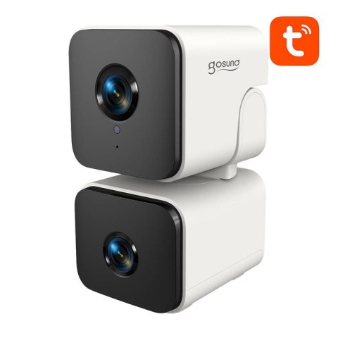 Inteligentna kamera WiFi podwójna Gosund PC12 (4MP 1920x2160, Tuya) Inteligentna kamera WiFi podwójna Gosund PC12 (4MP 1920x2160, Tuya)