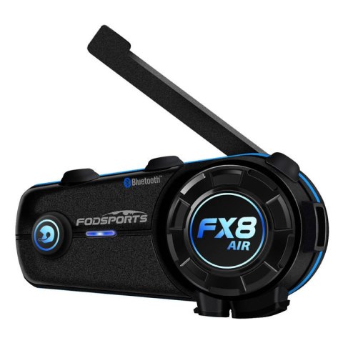 Interkom motocyklowy Fodsports FX8 Air dwupak (czarny) Interkom motocyklowy Fodsports FX8 Air dwupak (czarny)