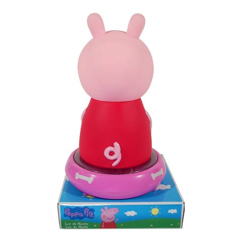 Lampka nocna z figurką Świnka Peppa, KiDS Licensing Lampka nocna z figurką Świnka Peppa, KiDS Licensing