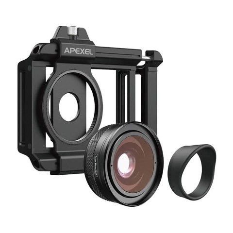 Obiektyw makro 10-20x do smartfona / telefonu Apexel ZM-100, F1.05 Obiektyw makro 10-20x do smartfona / telefonu Apexel ZM-100, F1.05