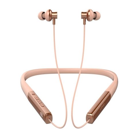 Słuchawki bezprzewodowe typu neckband LDNIO N01 (różowe złoto) Słuchawki bezprzewodowe typu neckband LDNIO N01 (różowe złoto)