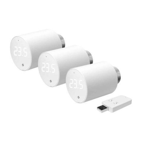 Głowica termostatyczna Shelly WiFi/BLU TRV (3 sztuki z centralką) Głowica termostatyczna Shelly WiFi/BLU TRV (3 sztuki z centralką)