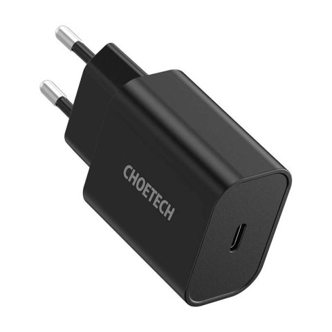 Ładowarka sieciowa Choetech Q5004-BK-V2 PD20W (czarna) Ładowarka sieciowa Choetech Q5004-BK-V2 PD20W (czarna)