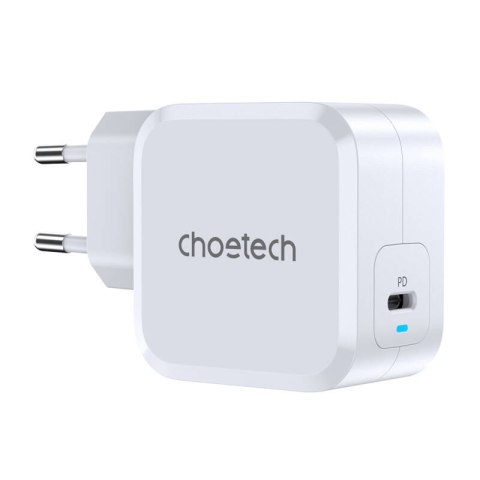 Ładowarka sieciowa PD8007 USB-C PD45W Choetech EU (biały) Ładowarka sieciowa PD8007 USB-C PD45W Choetech EU (biały)