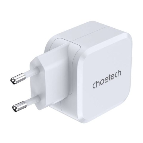 Ładowarka sieciowa PD8007 USB-C PD45W Choetech EU (biały) Ładowarka sieciowa PD8007 USB-C PD45W Choetech EU (biały)