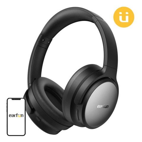 Słuchawki bezprzewodowe Earfun Tune Pro (czarny) Słuchawki bezprzewodowe Earfun Tune Pro (czarny)