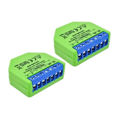 Zestaw 2 Sterowników Oświetlenia 230V WiFi Shelly Dimmer 2 Zestaw 2 Sterowników Oświetlenia 230V WiFi Shelly Dimmer 2