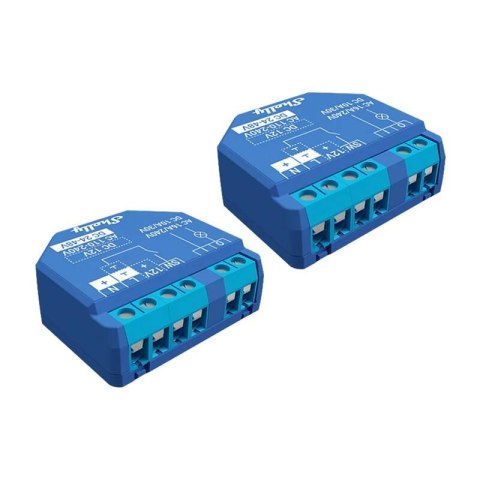 Zestaw 2 przekaźników bezpotencjałowych Shelly Plus 1 WiFi/Bluetooth Zestaw 2 przekaźników bezpotencjałowych Shelly Plus 1 WiFi/Bluetooth