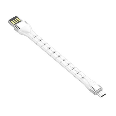 Kabel USB - Micro USB LDNIO LS50 0,15m (biały) Kabel USB - Micro USB LDNIO LS50 0,15m (biały)