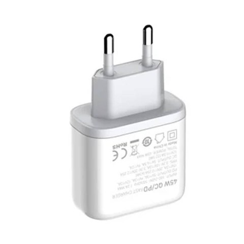 Ładowarka sieciowa LDNIO A2526C USB, USB-C 45W + Kabel USB-C - USB-C Ładowarka sieciowa LDNIO A2526C USB, USB-C 45W + Kabel USB-C - USB-C