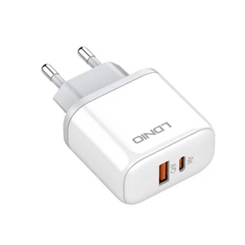 Ładowarka sieciowa LDNIO A2526C USB, USB-C 45W + Kabel USB-C - USB-C Ładowarka sieciowa LDNIO A2526C USB, USB-C 45W + Kabel USB-C - USB-C