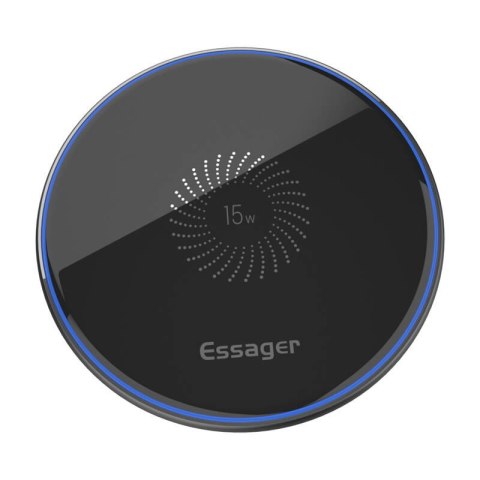 Magnetyczna ładowarka indukcyjna, Essager, EWXZMX-JMB01, 15W (czarna) Magnetyczna ładowarka indukcyjna, Essager, EWXZMX-JMB01, 15W (czarna)