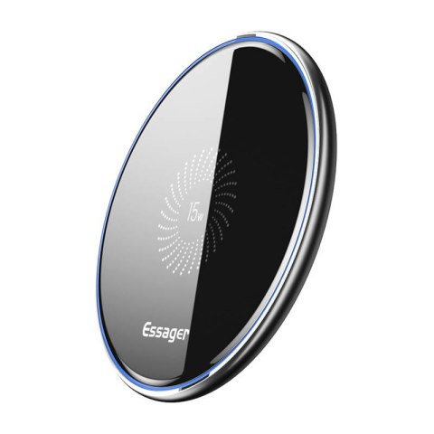 Magnetyczna ładowarka indukcyjna, Essager, EWXZMX-JMB01, 15W (czarna) Magnetyczna ładowarka indukcyjna, Essager, EWXZMX-JMB01, 15W (czarna)