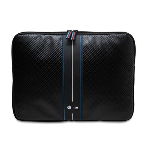 BMW Carbon Blue Stripes Sleeve - Etui na notebook 13" / 14" (czarny) BMW Carbon Blue Stripes Sleeve - Etui na notebook 13" / 14" (czarny)
