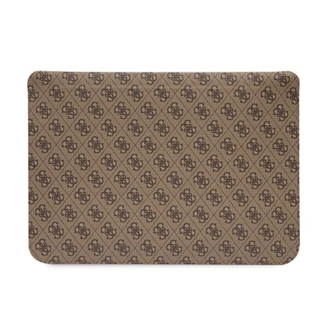 Guess 4G Printed Stripes Computer Sleeve - Etui na notebooka 14" (Brązowy) Guess 4G Printed Stripes Computer Sleeve - Etui na notebooka 14" (Brązowy)