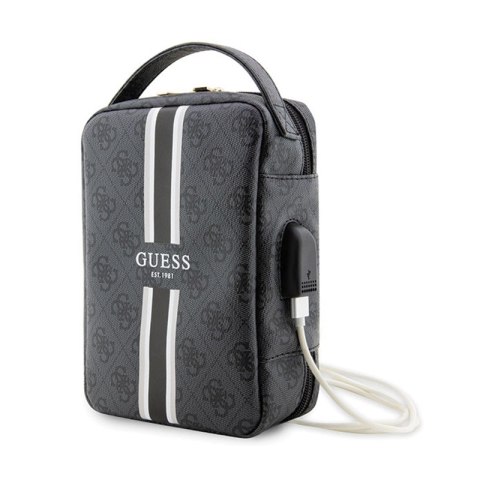 Guess 4G Printed Stripes Travel Universal Bag - Organizer na akcesoria (Czarny) Guess 4G Printed Stripes Travel Universal Bag - Organizer na akcesoria (Czarny)
