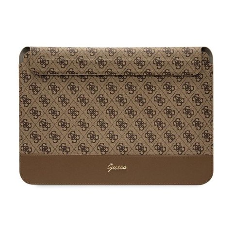 Guess 4G Stripe Metal Logo Computer Sleeve - Etui na notebooka 14" (Brązowy) Guess 4G Stripe Metal Logo Computer Sleeve - Etui na notebooka 14" (Brązowy)