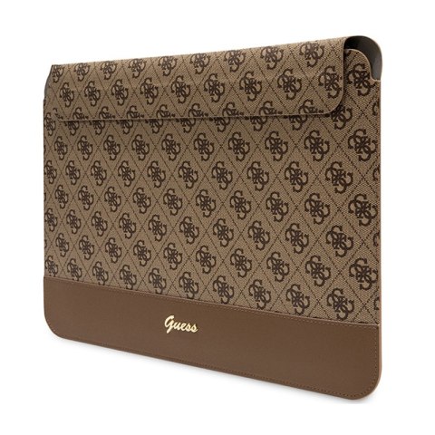 Guess 4G Stripe Metal Logo Computer Sleeve - Etui na notebooka 14" (Brązowy) Guess 4G Stripe Metal Logo Computer Sleeve - Etui na notebooka 14" (Brązowy)