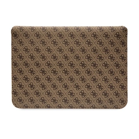 Guess 4G Stripe Metal Logo Computer Sleeve - Etui na notebooka 14" (Brązowy) Guess 4G Stripe Metal Logo Computer Sleeve - Etui na notebooka 14" (Brązowy)