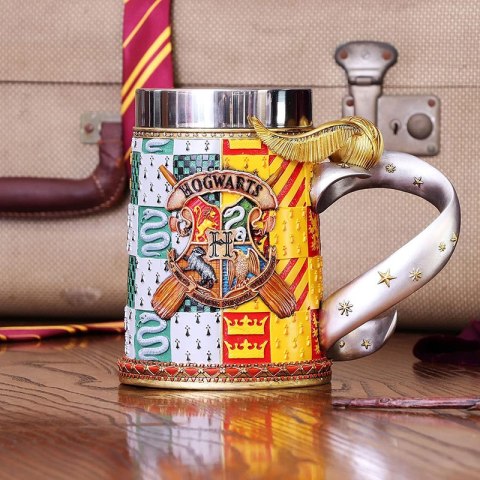 Harry Potter - Kubek / kufel ze stali nierdzewnej w pudełku prezentowym Golden Snitch 600 ml Harry Potter - Kubek / kufel ze stali nierdzewnej w pudełku prezentowym Golden Snitch 600 ml