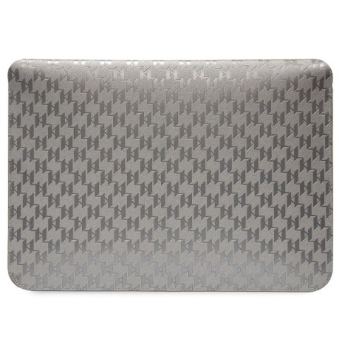 Karl Lagerfeld NFT Saffiano Monogram Ikonik Karl Sleeve - Etui na notebook 14" (Srebrny) Karl Lagerfeld NFT Saffiano Monogram Ikonik Karl Sleeve - Etui na notebook 14" (Srebrny)