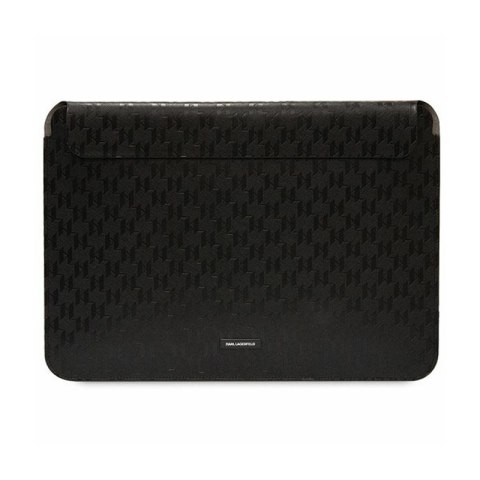 Karl Lagerfeld Saffiano Monogram Plaque Sleeve - Etui na notebook 14" (Czarny) Karl Lagerfeld Saffiano Monogram Plaque Sleeve - Etui na notebook 14" (Czarny)