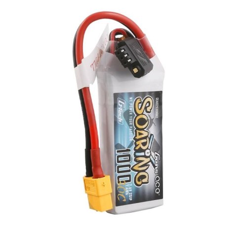 Akumulator Gens Ace G-Tech Soaring 1000mAh 7.4V 30C 2S1P XT60 Akumulator Gens Ace G-Tech Soaring 1000mAh 7.4V 30C 2S1P XT60