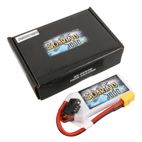 Akumulator Gens Ace G-Tech Soaring 1000mAh 7.4V 30C 2S1P XT60 Akumulator Gens Ace G-Tech Soaring 1000mAh 7.4V 30C 2S1P XT60