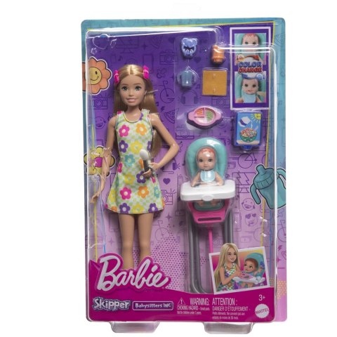 Barbie Skipper Babysitters Inc. HTK35 lalka