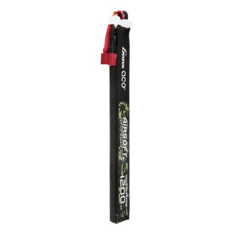 Akumulator Gens Ace 25C 1200mAh 3S1P 11.1V Airsoft Gun Lipo z konektorem T Plug Long size Akumulator Gens Ace 25C 1200mAh 3S1P 11.1V Airsoft Gun Lipo z konektorem T Plug Long size