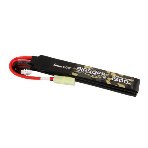Akumulator Gens ace 25C 1500mAh 2S1P 7.4V Nunchuck 2X Airsoft Gun Lipo z konektorem mini Tamiya Plug Akumulator Gens ace 25C 1500mAh 2S1P 7.4V Nunchuck 2X Airsoft Gun Lipo z konektorem mini Tamiya Plug