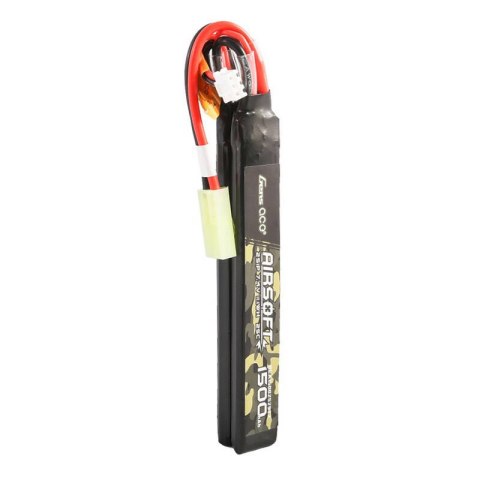Akumulator Gens ace 25C 1500mAh 2S1P 7.4V Nunchuck 2X Airsoft Gun Lipo z konektorem mini Tamiya Plug Akumulator Gens ace 25C 1500mAh 2S1P 7.4V Nunchuck 2X Airsoft Gun Lipo z konektorem mini Tamiya Plug