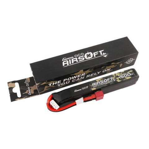 Akumulator Gens ace 25C 1500mAh 3S1P 11.1V Airsoft Gun Lipo z konektorem T Plug Akumulator Gens ace 25C 1500mAh 3S1P 11.1V Airsoft Gun Lipo z konektorem T Plug