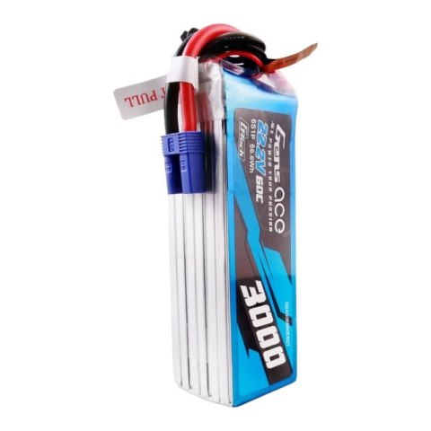 Akumulator Gens ace G-Tech 3000mAh 22.2V 60C 6S1P Lipo z konektorem EC5 plug Akumulator Gens ace G-Tech 3000mAh 22.2V 60C 6S1P Lipo z konektorem EC5 plug