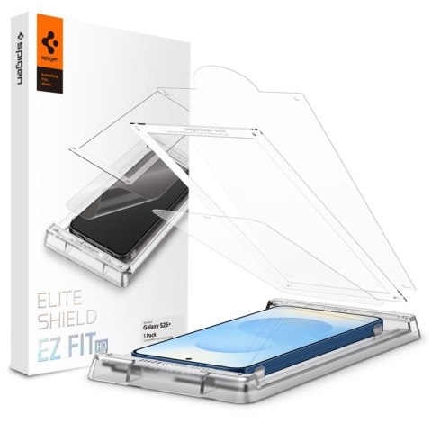 Spigen Elite Shield EZ Fit HD - Szkło hybrydowe do Samsung Galaxy S25+ (Przezroczysty) Spigen Elite Shield EZ Fit HD - Szkło hybrydowe do Samsung Galaxy S25+ (Przezroczysty)